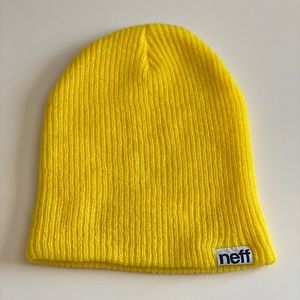 NEFF Yellow Beanie